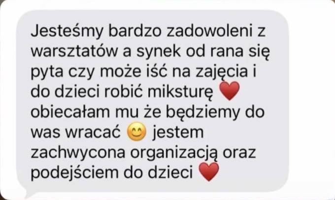 Opinia rodzica — mama zadowolonego synka